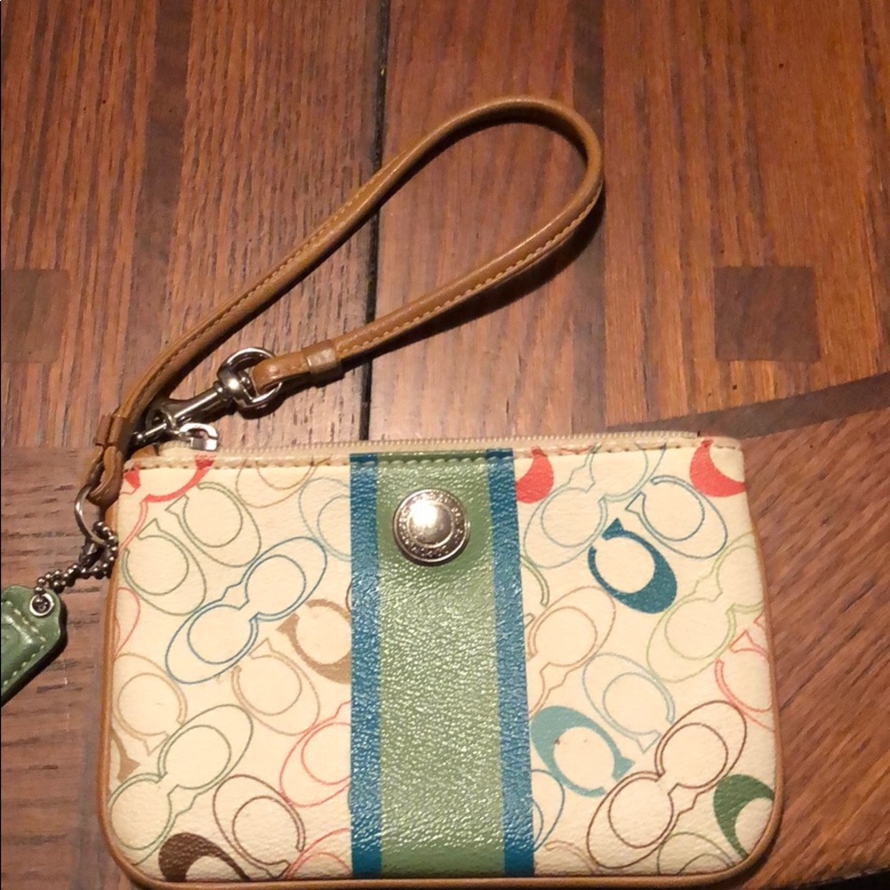 Authentic coach wallet
